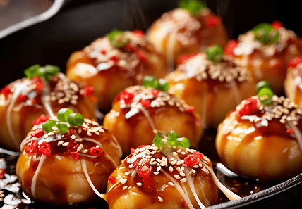 Street food japonaise takoyaki – Festival Culture JAP